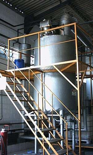 Sistema de recuperação de solventes Sistema de recuperação de solventes